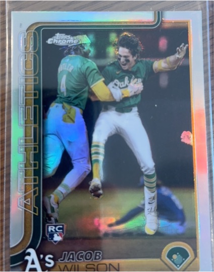 2025 Topps Chrome #96 Jacob Wilson — front