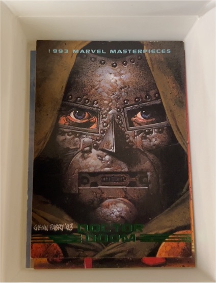 1993 Marvel Masterpieces #21 Doctor Doom — front