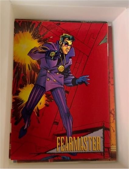 1993 Skybox Marvel Universe Series IV #4 Fearmaster — front