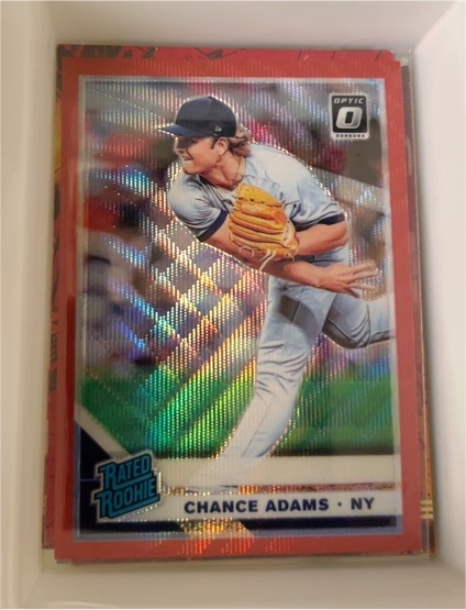 2019 Panini Donruss Optic #63 Chance Adams — front