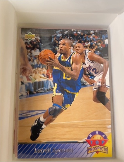 1992-93 Upper Deck #463 Latrell Sprewell — front