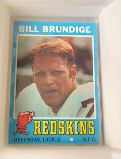 1971 Topps #216 Bill Brundige — front