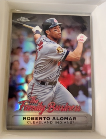 2019 Topps Chrome Update #FBC-3 Roberto Alomar The Family Business — front
