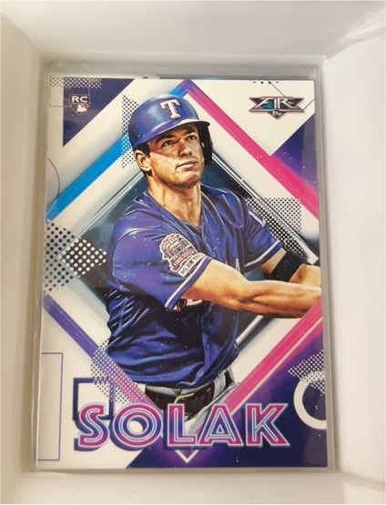 2020 Topps Fire #135 Nick Solak — front
