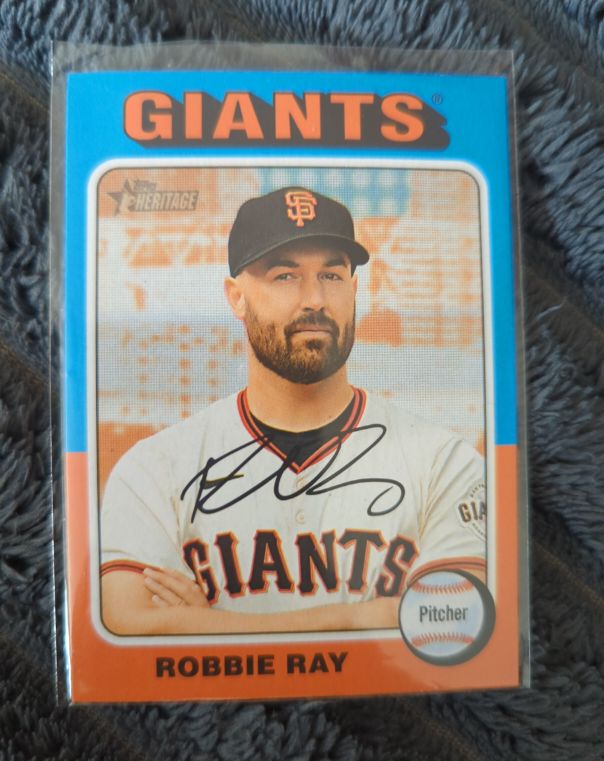 2024 Topps Heritage High Number #585 Robbie Ray — front