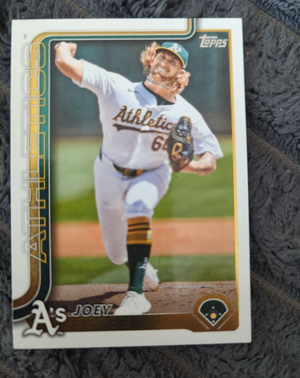 2025 Topps #445 Joey Estes — front