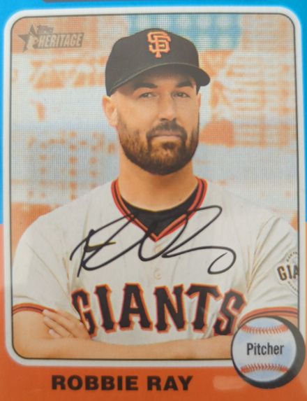 2024 Topps Heritage #585 Robbie Ray — front