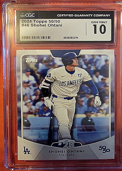 2024 Topps 50/50 #46 Shohei Ohtani — front