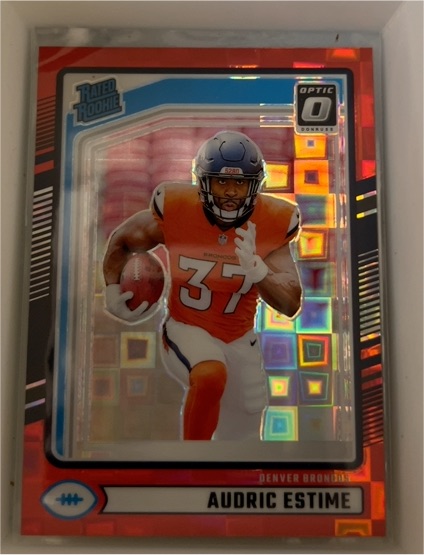 2024 Donruss Optic #335 Audric Estime — front