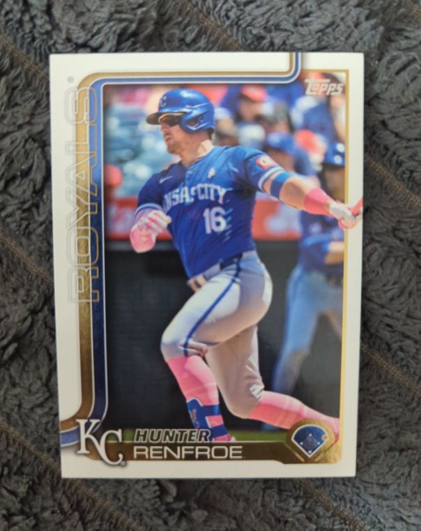 2025 Topps Series 2 #598 Hunter Renfroe Kansas City Royals — front