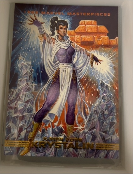 1993 SkyBox Marvel Masterpieces X-Men 2099 #S3 Krystalin — front