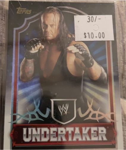 2011 Topps WWE Classic #72 Undertaker — front