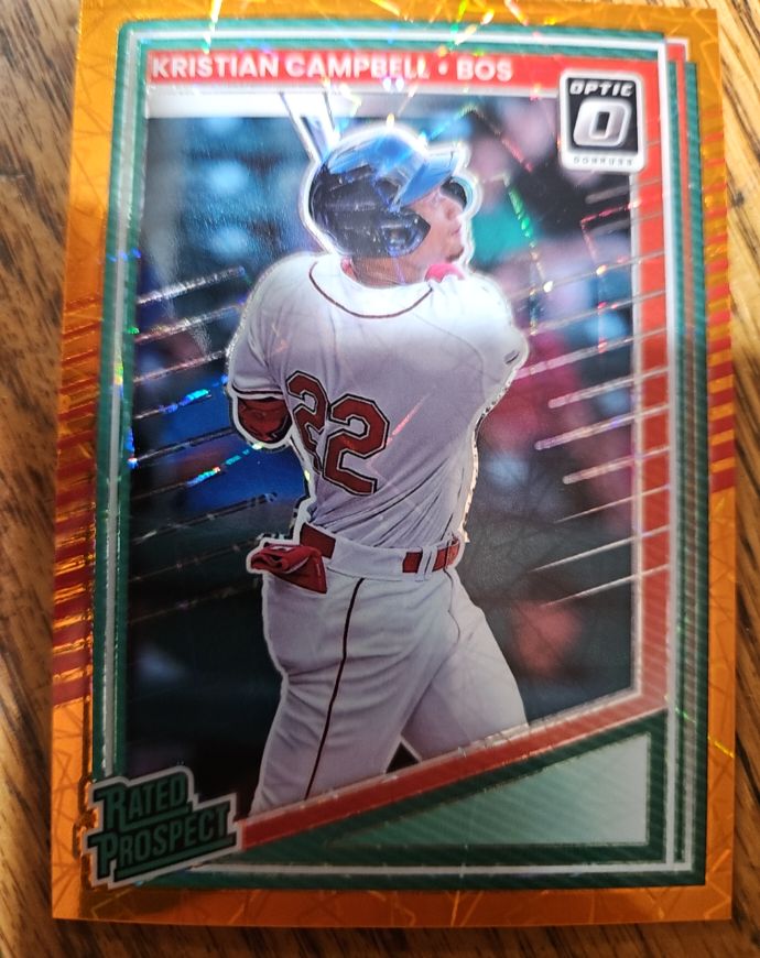 2025 Donruss Optic #151 Kristian Campbell — front
