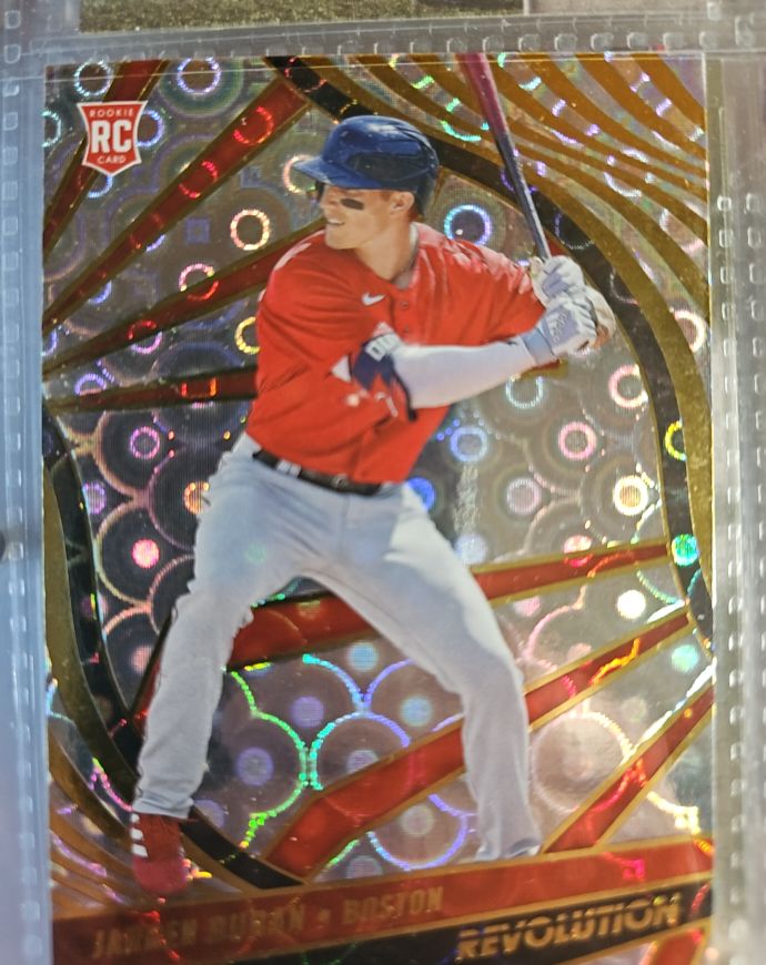 2022 Panini Chronicles Revolution Groove #6 Jarren Duran Rookie Card — front