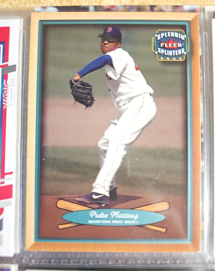2003 Fleer Splendid Splinters #39 Pedro Martinez — front