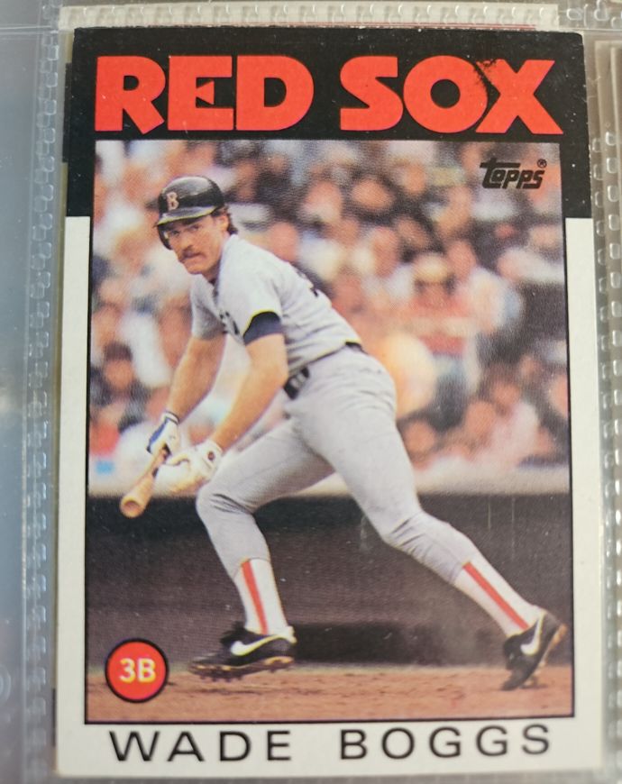 1986 Topps #510 Wade Boggs — front