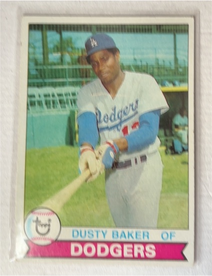 1979 Topps #562 Dusty Baker Los Angeles Dodgers — front