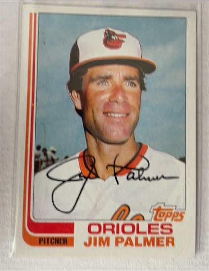 1982 Topps #80 Jim Palmer — front