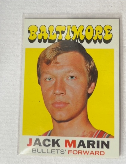 1971 Topps #112 Jack Marin — front