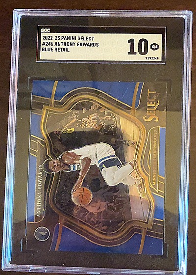 2022-23 Panini Select #246 Anthony Edwards — front