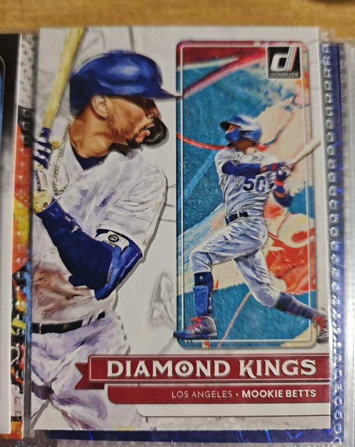 2022 Donruss Diamond Kings #27 Mookie Betts — front