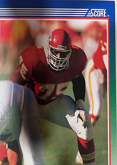 1990 Score #76 Irv Eatman — front