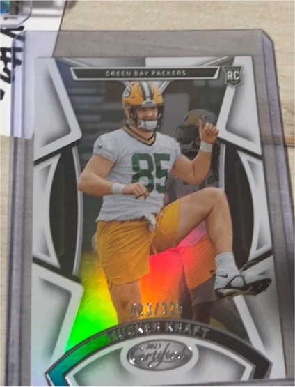 2023 Panini Certified #129 Tucker Kraft — front