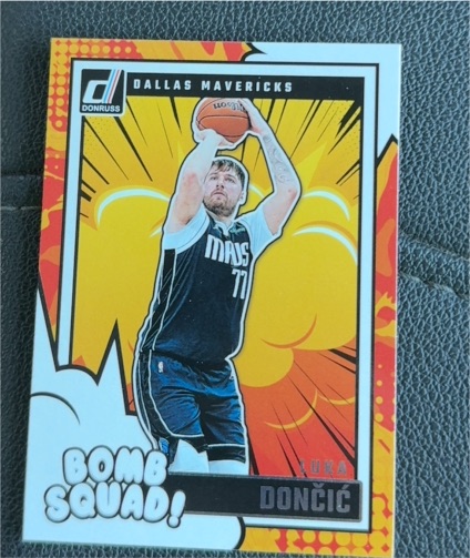 2024-25 Panini Donruss #16 Luka Dončić Bomb Squad — front