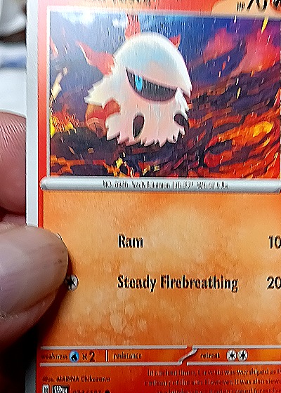 2024 Pokémon SV08 Surging Sparks #024 Larvesta — front