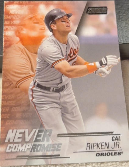 2018 Topps Stadium Club Never Compromise #NC-CR Cal Ripken Jr. — front