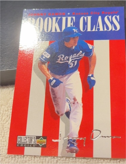 1996 Upper Deck Collector's Choice #10 Johnny Damon — front