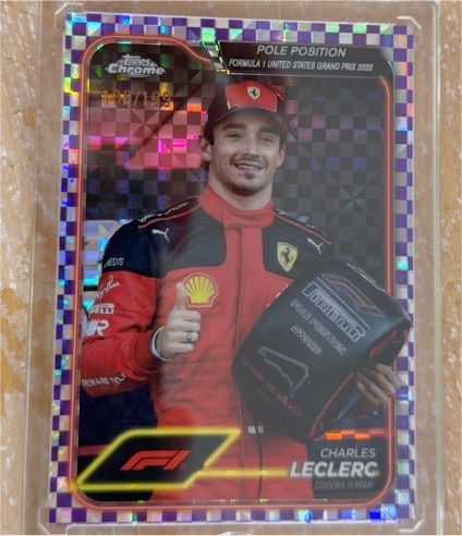 2024 Topps Chrome Formula 1 #155 Charles Leclerc — front