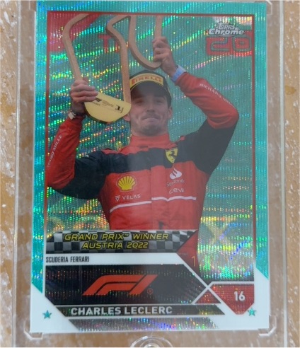 2023 Topps Chrome Formula 1 #154 Charles Leclerc — front