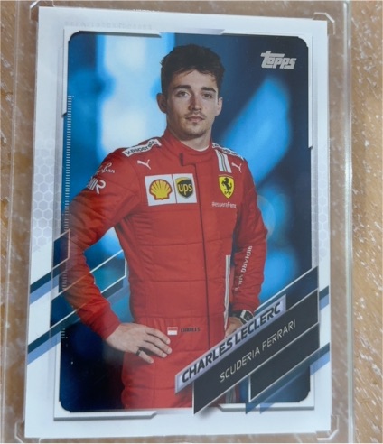 2021 Topps Chrome Formula 1 #11 Charles Leclerc — front