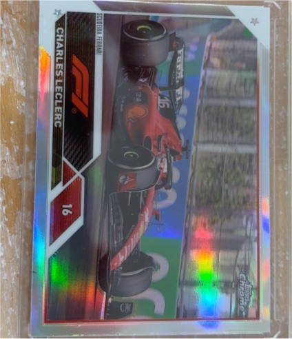 2023 Topps Chrome Formula 1 #7 Charles Leclerc — front