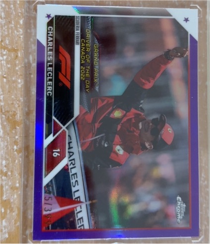 2023 Topps Chrome Formula 1 #174 Charles Leclerc — front