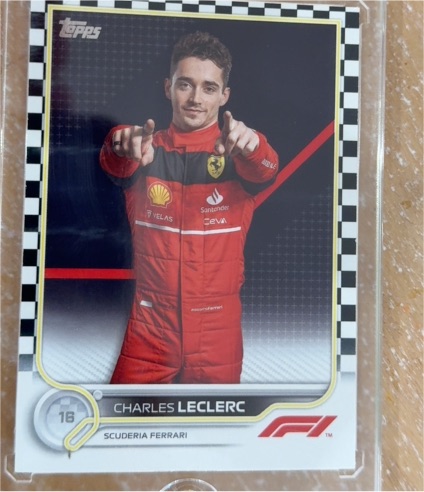 2022 Topps Formula 1 #25 Charles Leclerc — front