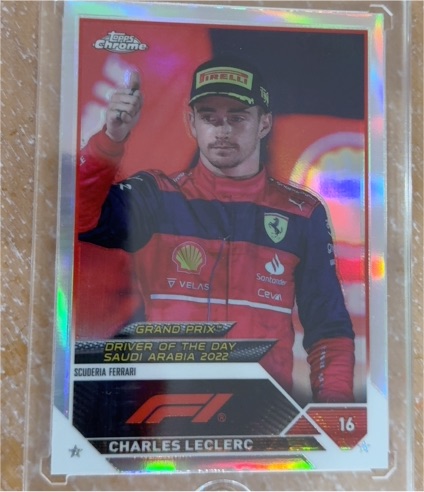 2023 Topps Chrome Formula 1 #167 Charles Leclerc — front