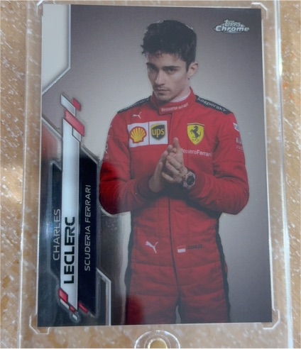2020 Topps Chrome Formula 1 #4 Charles Leclerc — front
