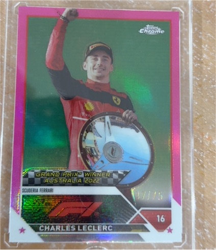 2023 Topps Chrome Formula 1 #146 Charles Leclerc — front