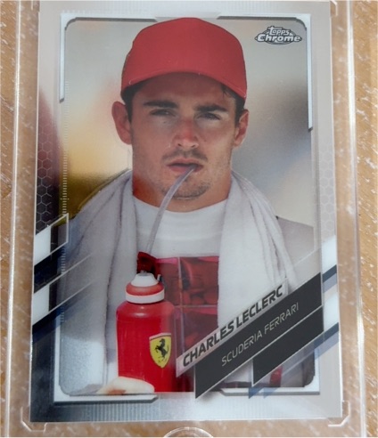 2021 Topps Chrome Formula 1 #32 Charles Leclerc — front