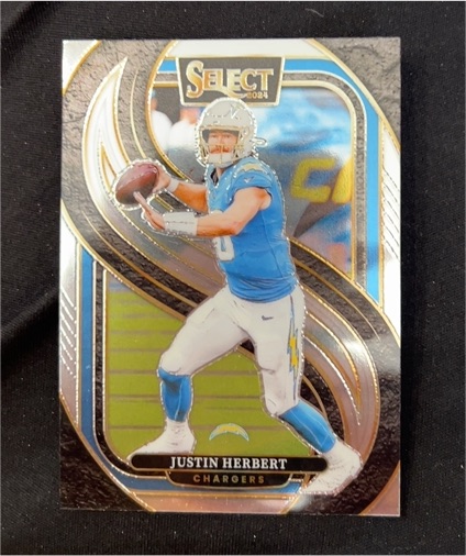 2024 Panini Select Premier Level #131 Justin Herbert — front