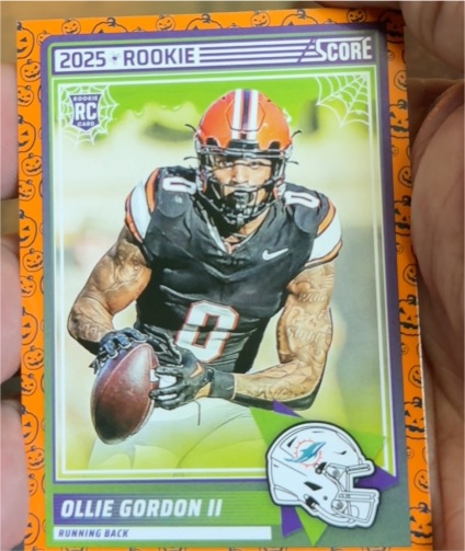 2025 Panini Score-A-Treat #10 Ollie Gordon II — front