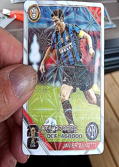 2008 Unknown Javier Zanetti #20/08 — front