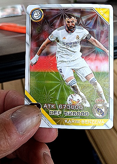 2020 Unknown Soccer #001 Karim Benzema — front