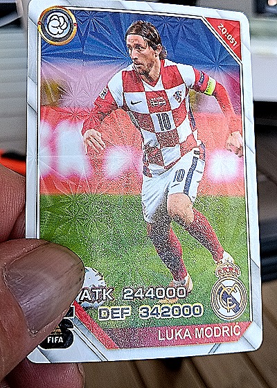 2020 Panini UEFA Euro #20-031 Luka Modric — front
