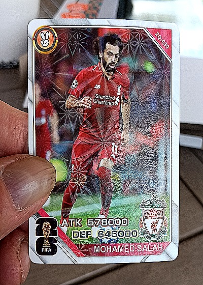 2020 Unknown Mohamed Salah #20/30 — front
