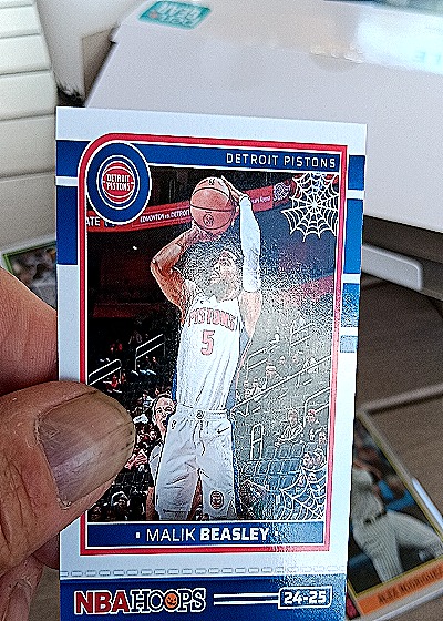 2024-25 Panini NBA Hoops #24-25 Malik Beasley — front