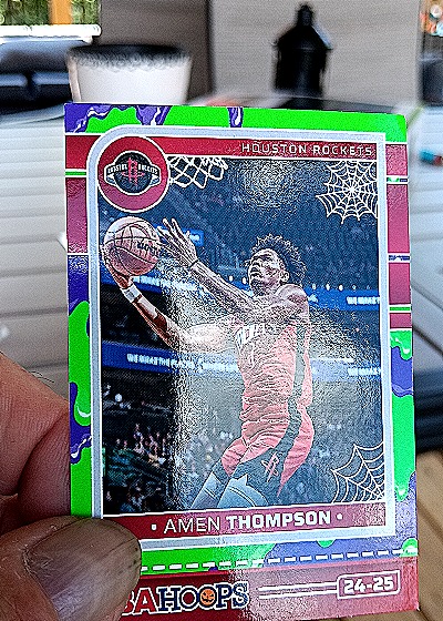 2024-25 Panini NBA Hoops #24-25 Amen Thompson — front