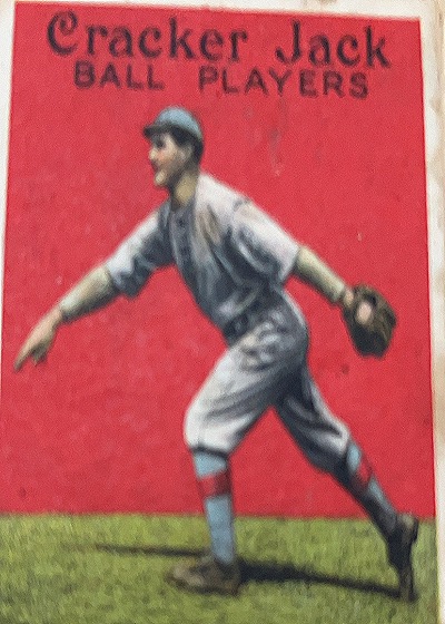 1914 Cracker Jack Baseball Card — front